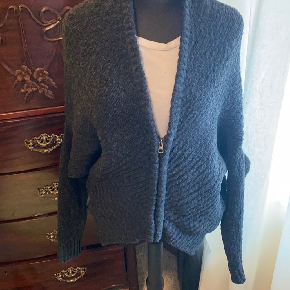 Vince dolman sleeve cocoon shrug